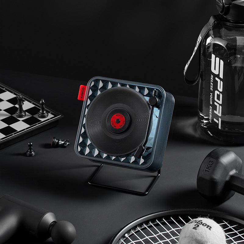 NNEDSZ Green Ice Candy Bluetooth Sound Machine - KW02 Retro Music Player with 1500mAh Battery