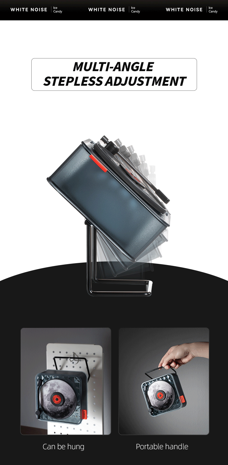 NNEDSZ Green Ice Candy Bluetooth Sound Machine - KW02 Retro Music Player with 1500mAh Battery